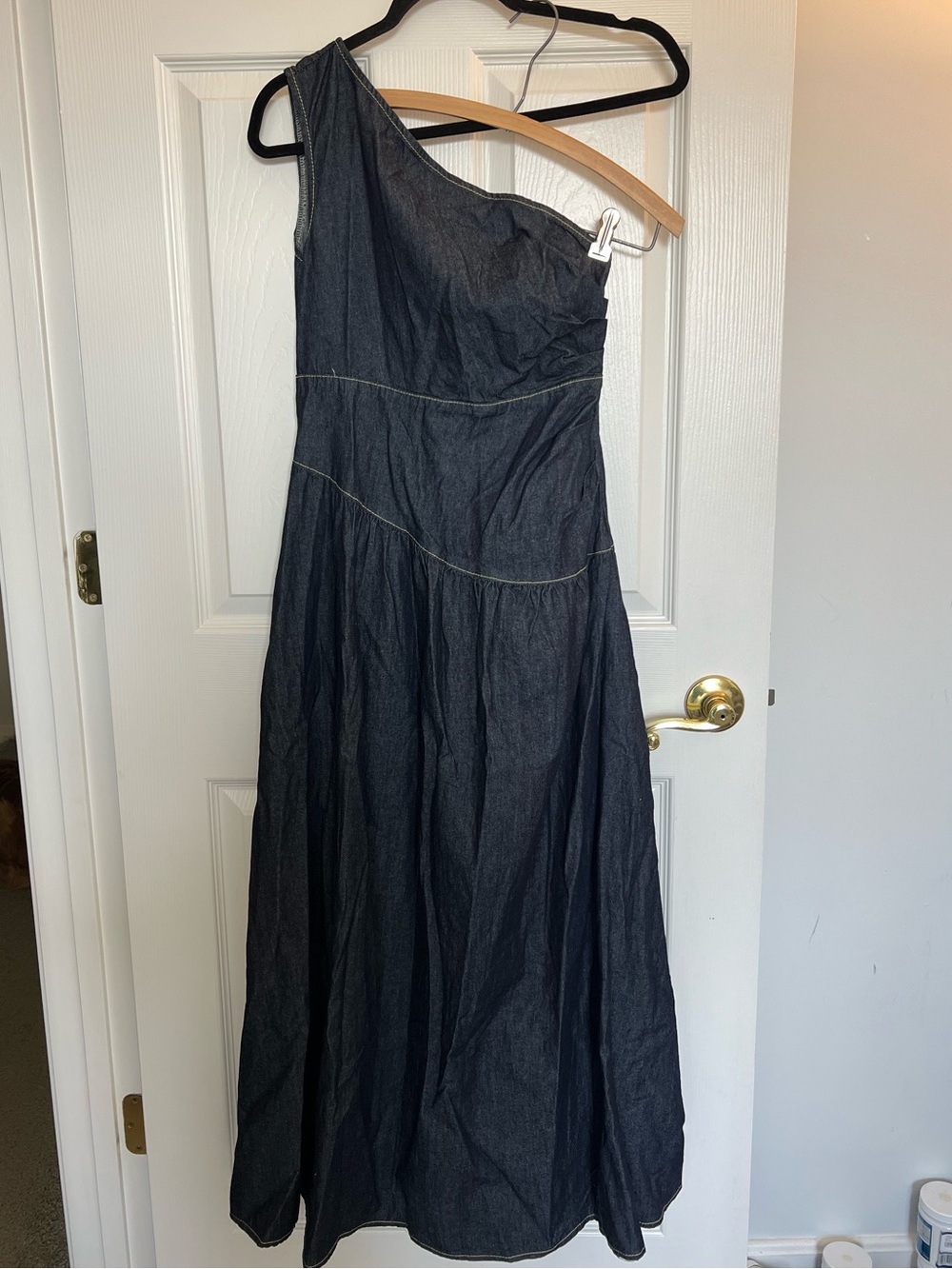 NWT Long Denim Dress